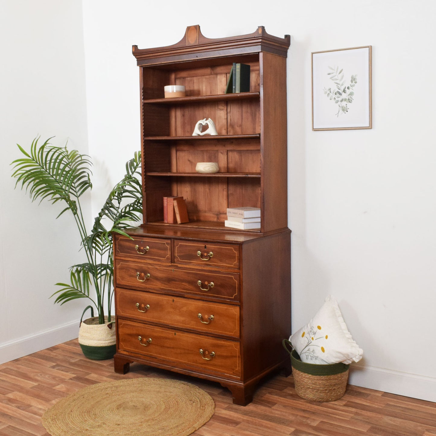 Rustic Mahogany Dresser