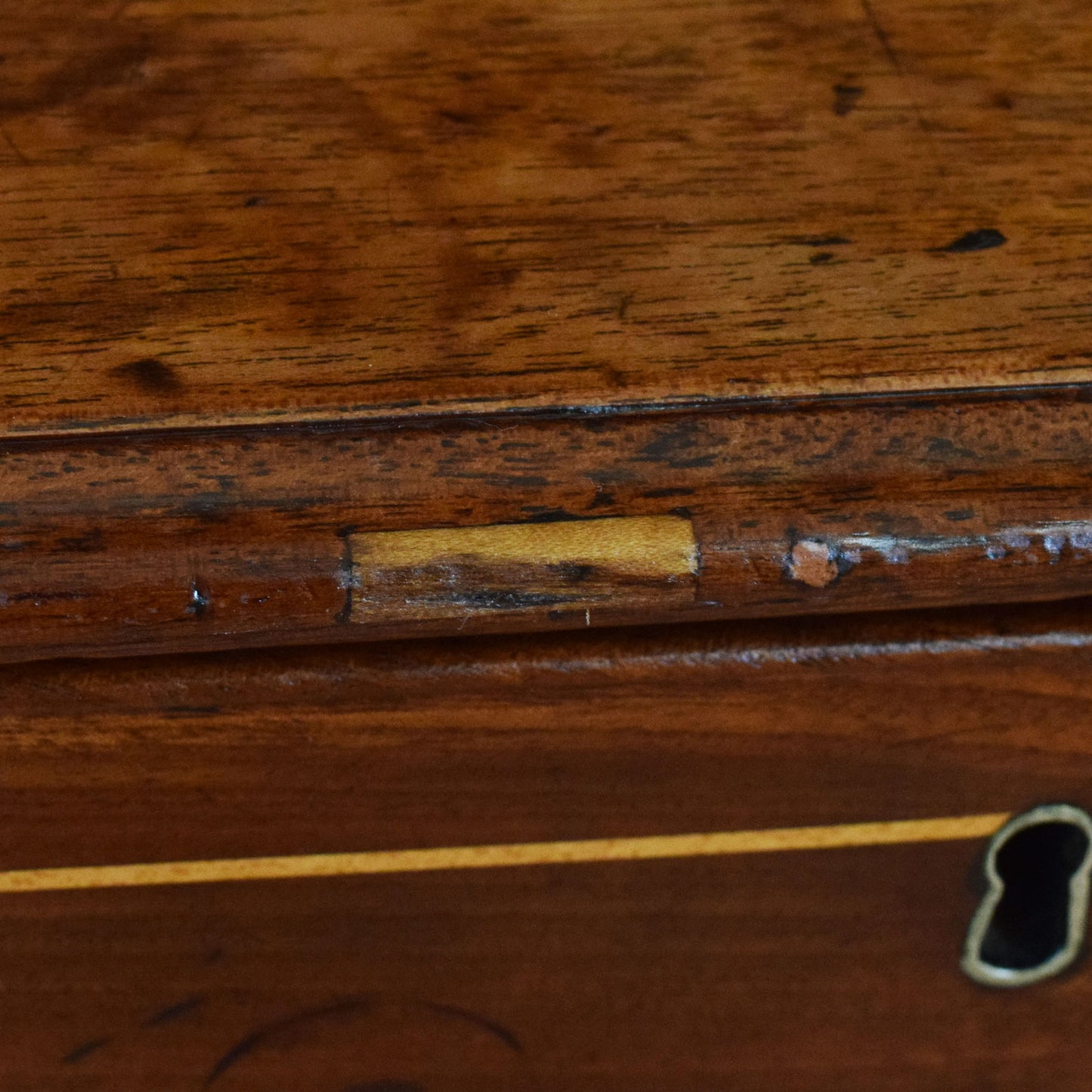 Rustic Mahogany Dresser