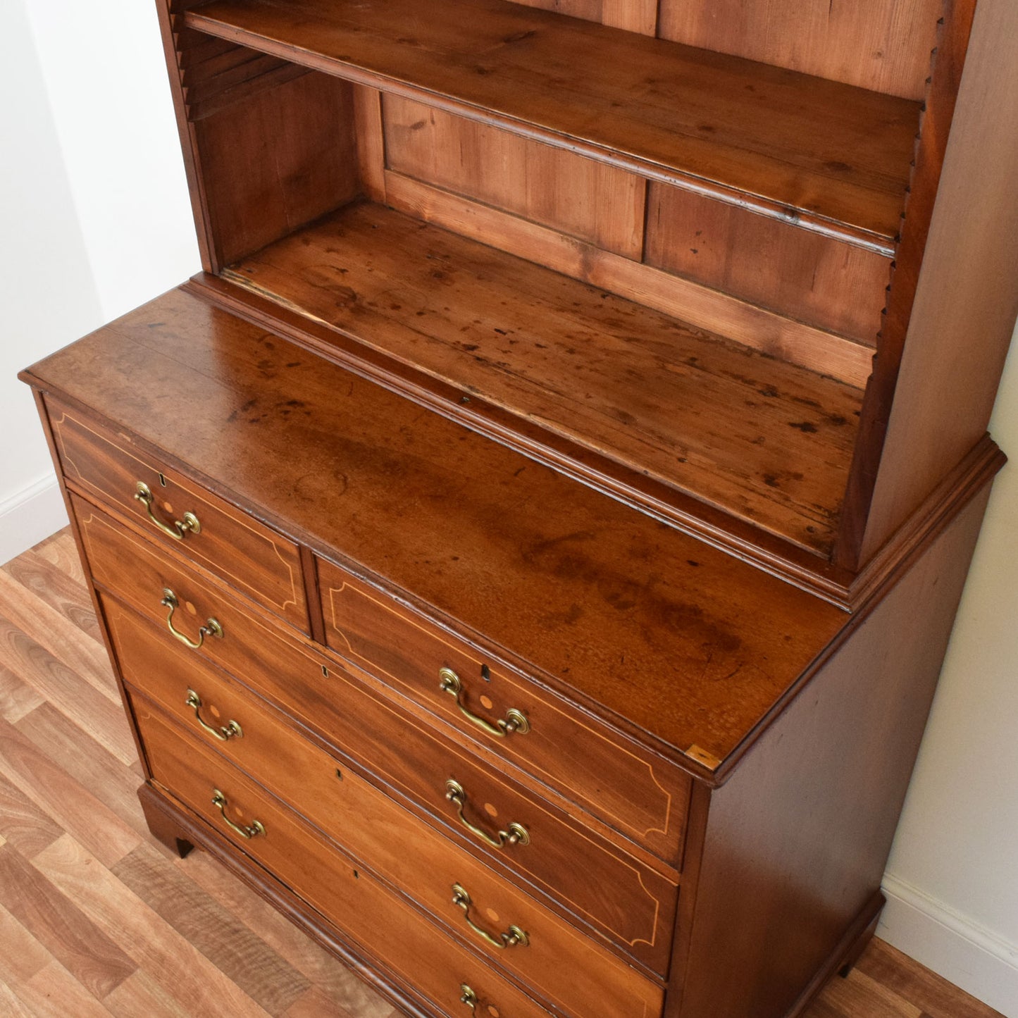 Rustic Mahogany Dresser