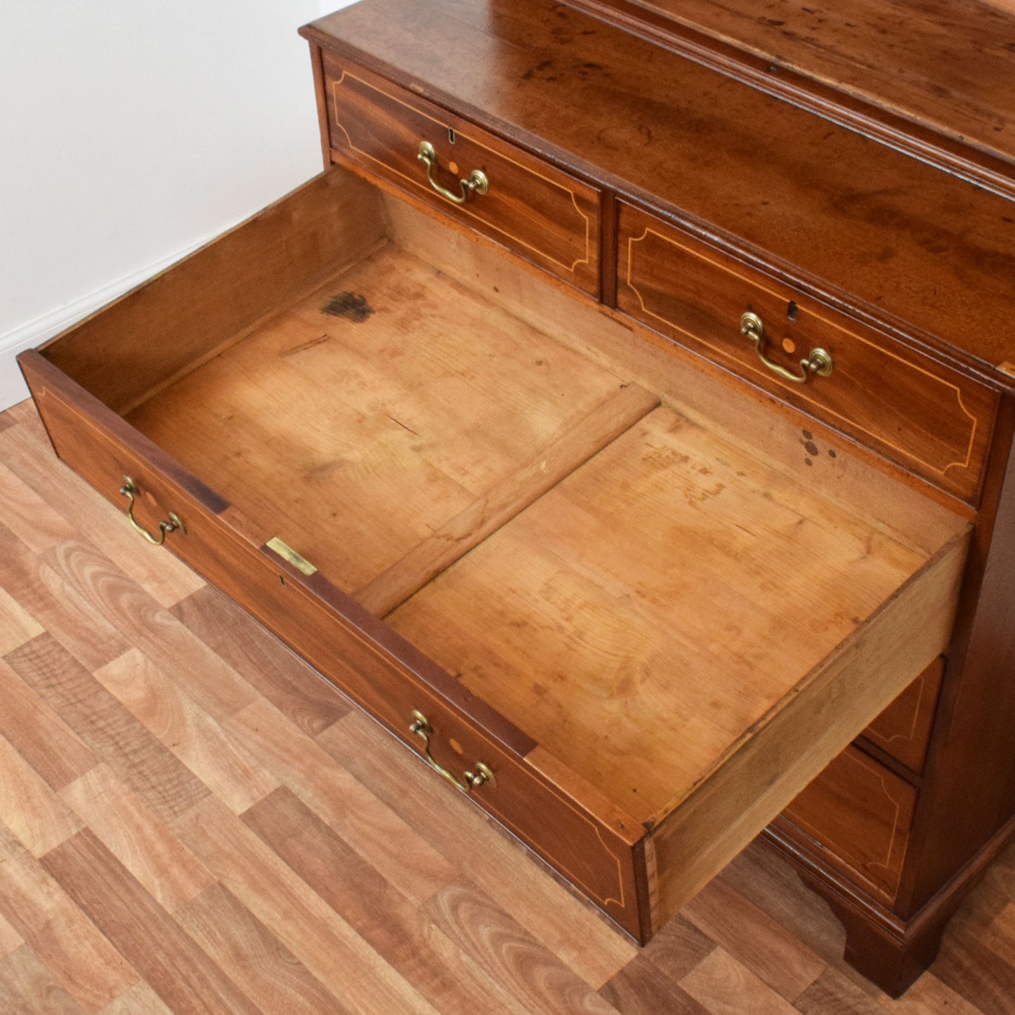 Rustic Mahogany Dresser