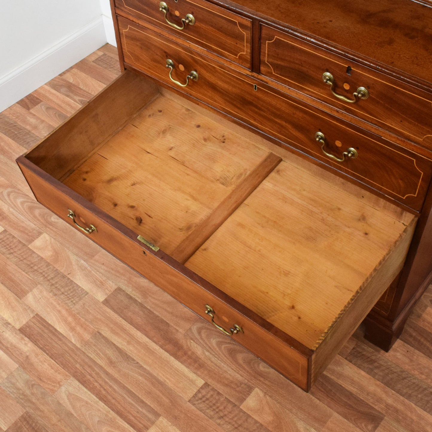 Rustic Mahogany Dresser