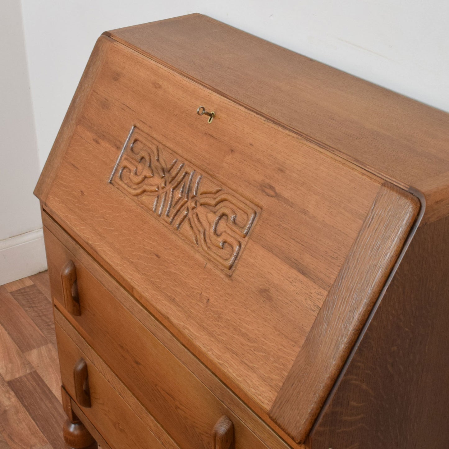Restored Oak Bureau