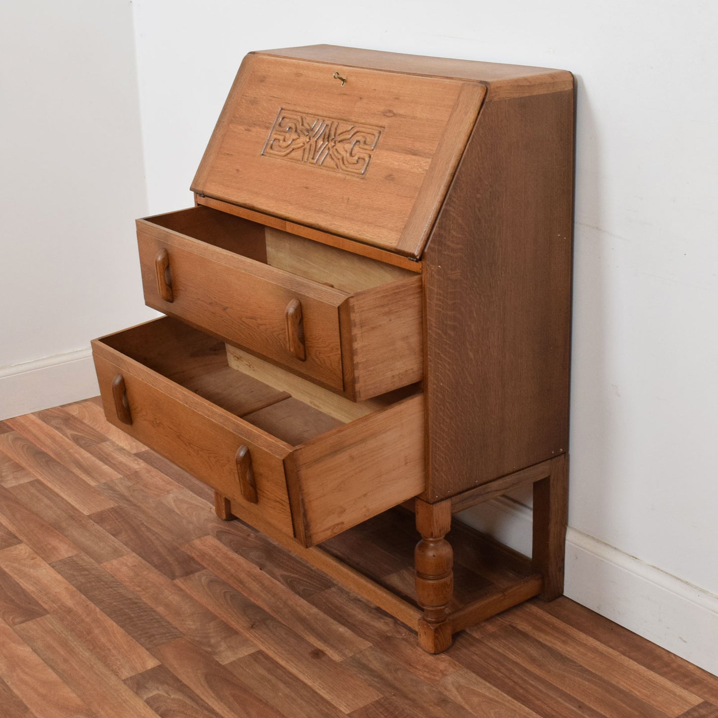 Restored Oak Bureau