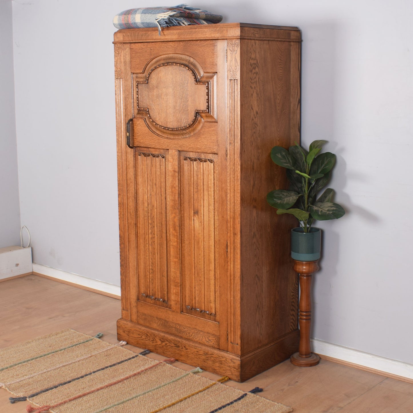 Restored Oak Hallrobe