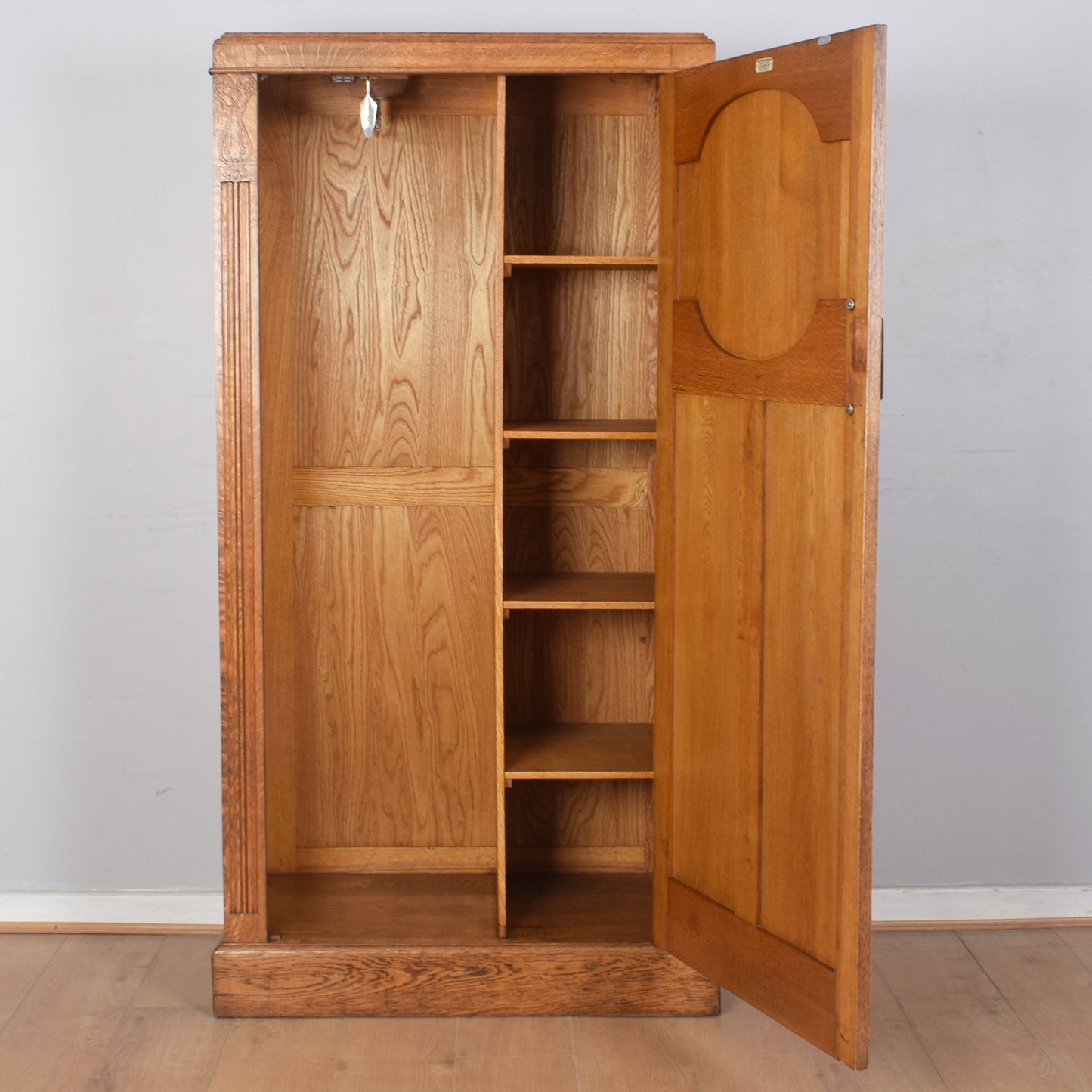 Restored Oak Hallrobe