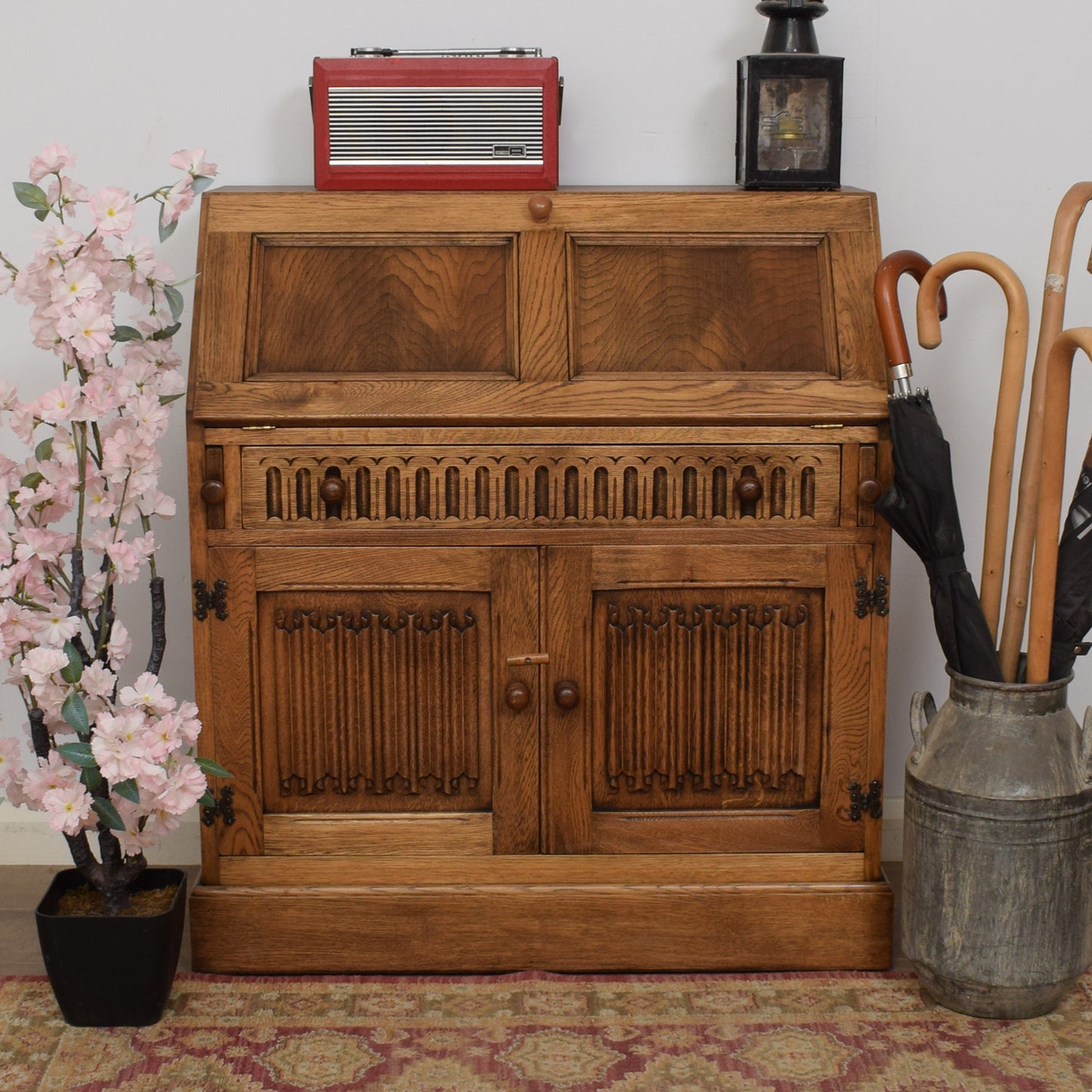 Restored Oak Bureau