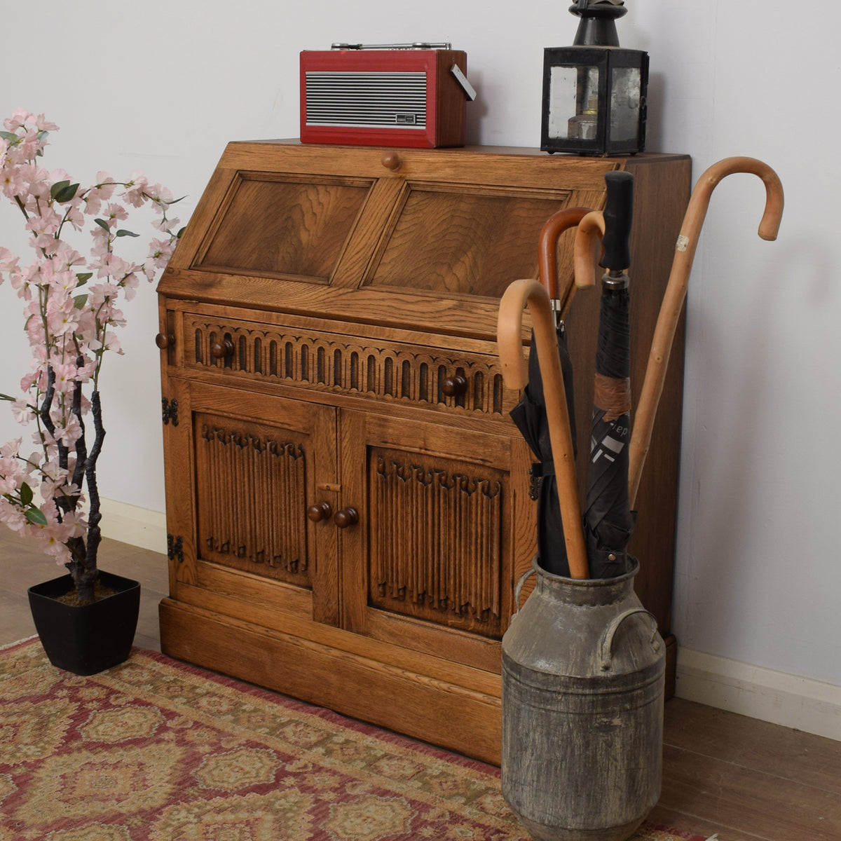 Restored Oak Bureau