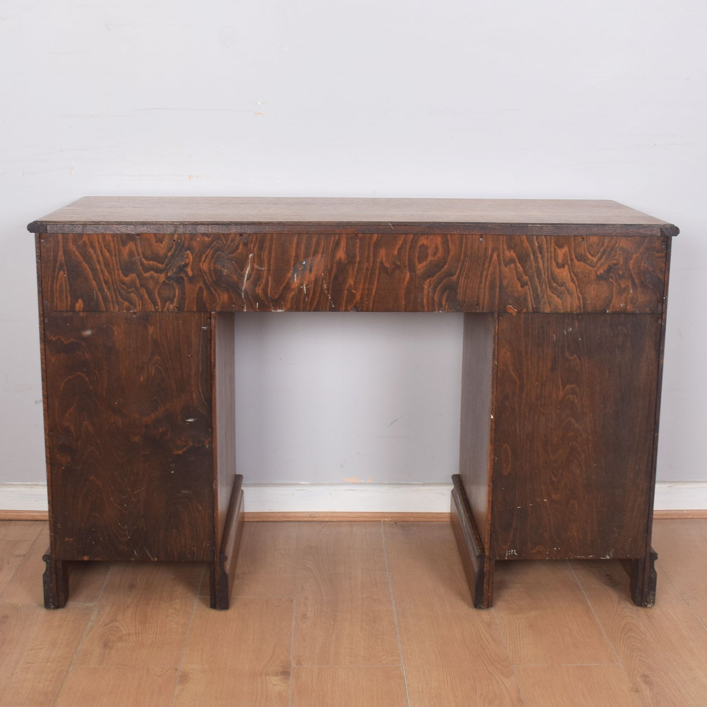 Oak Linenfold Desk