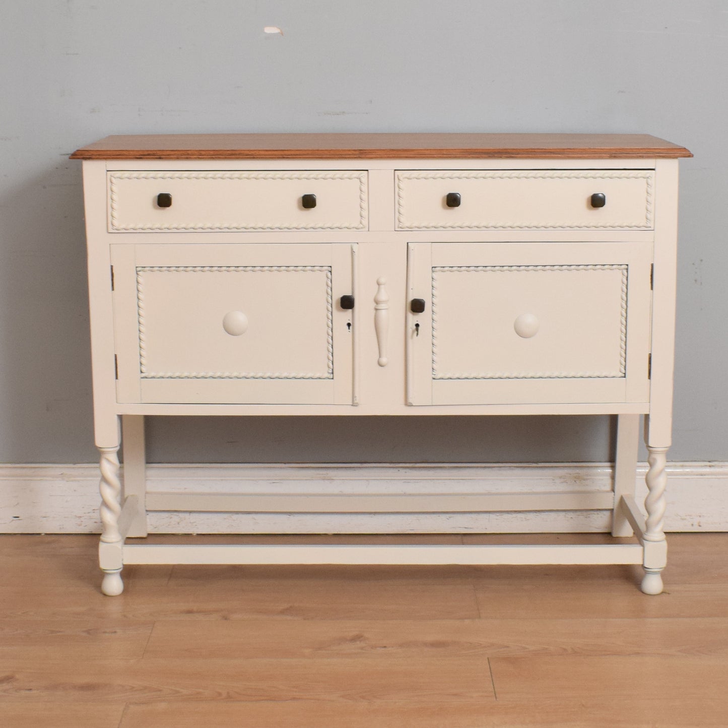 Painted Oak Sideboard