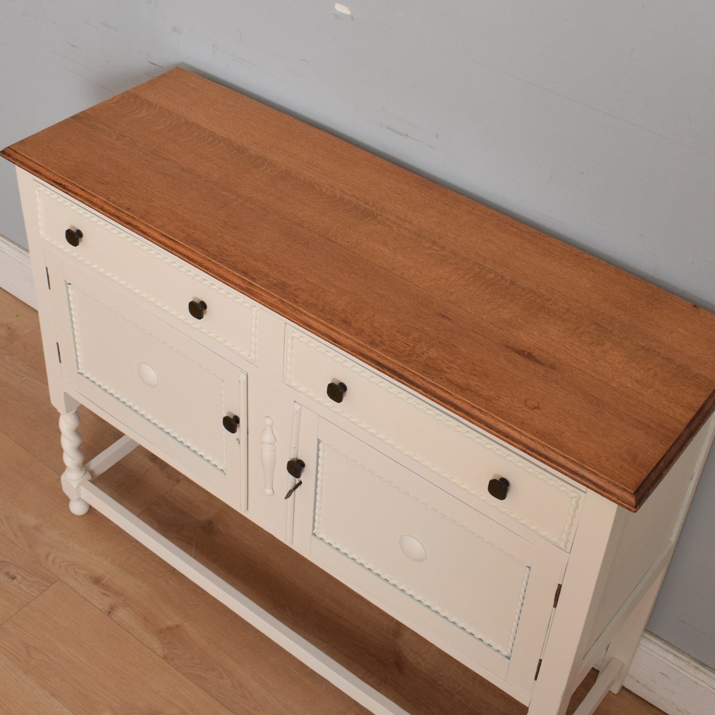 Painted Oak Sideboard