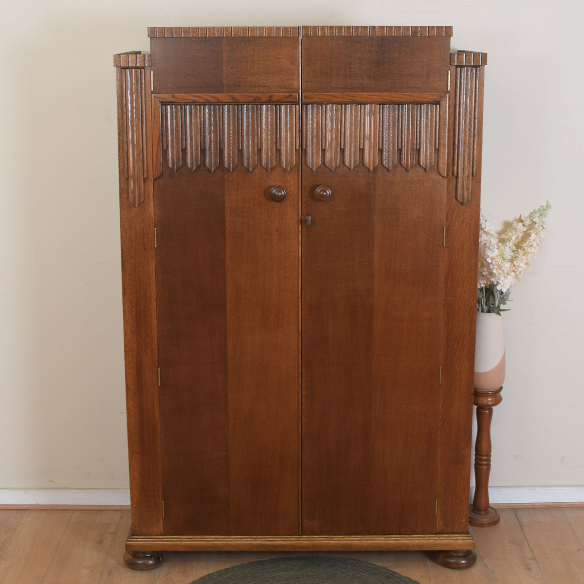 Oak Double Wardrobe