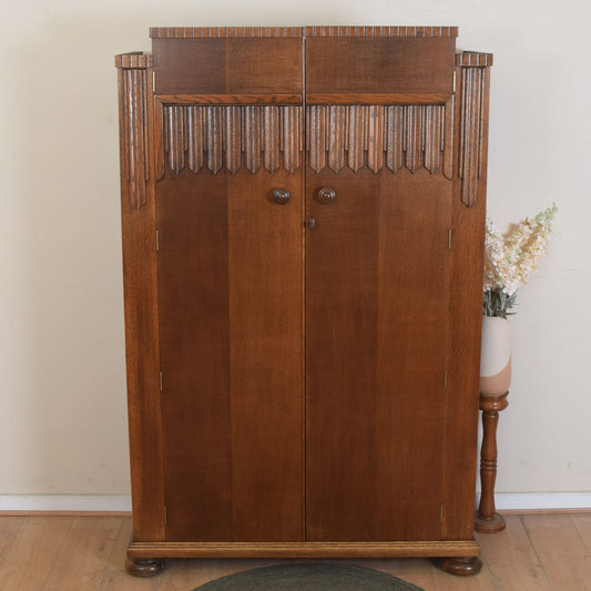 Oak Double Wardrobe