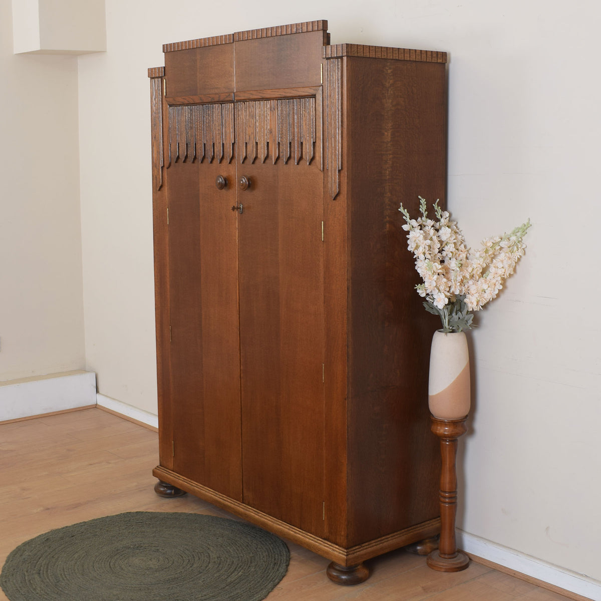 Oak Double Wardrobe