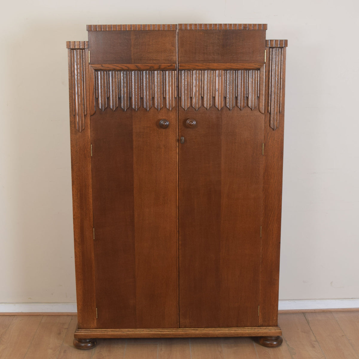 Oak Double Wardrobe