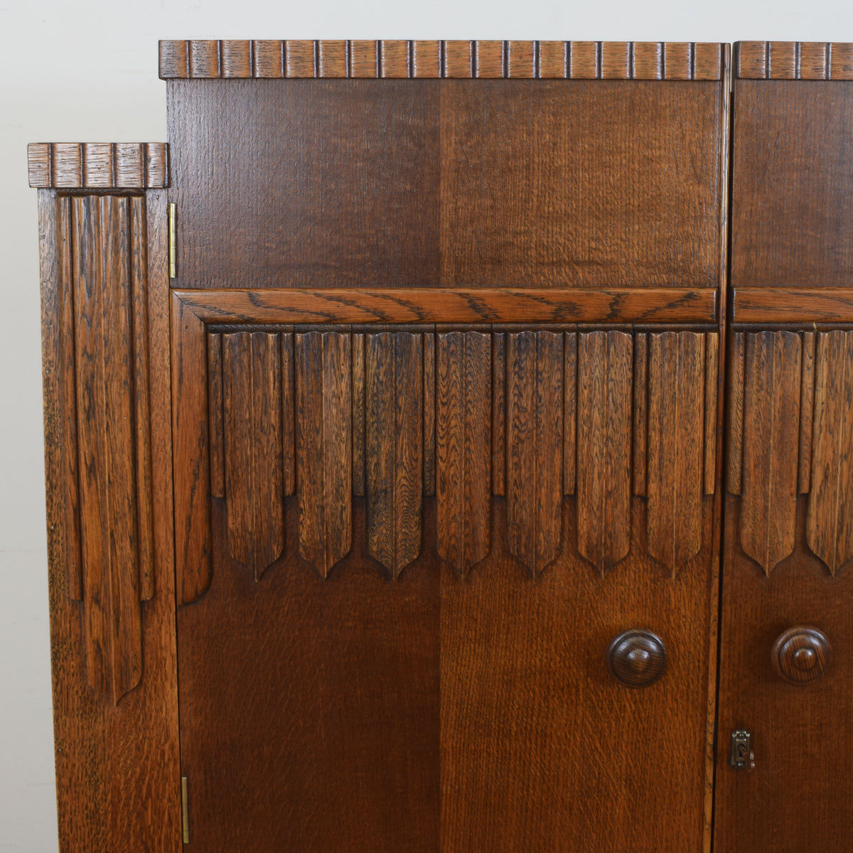 Oak Double Wardrobe
