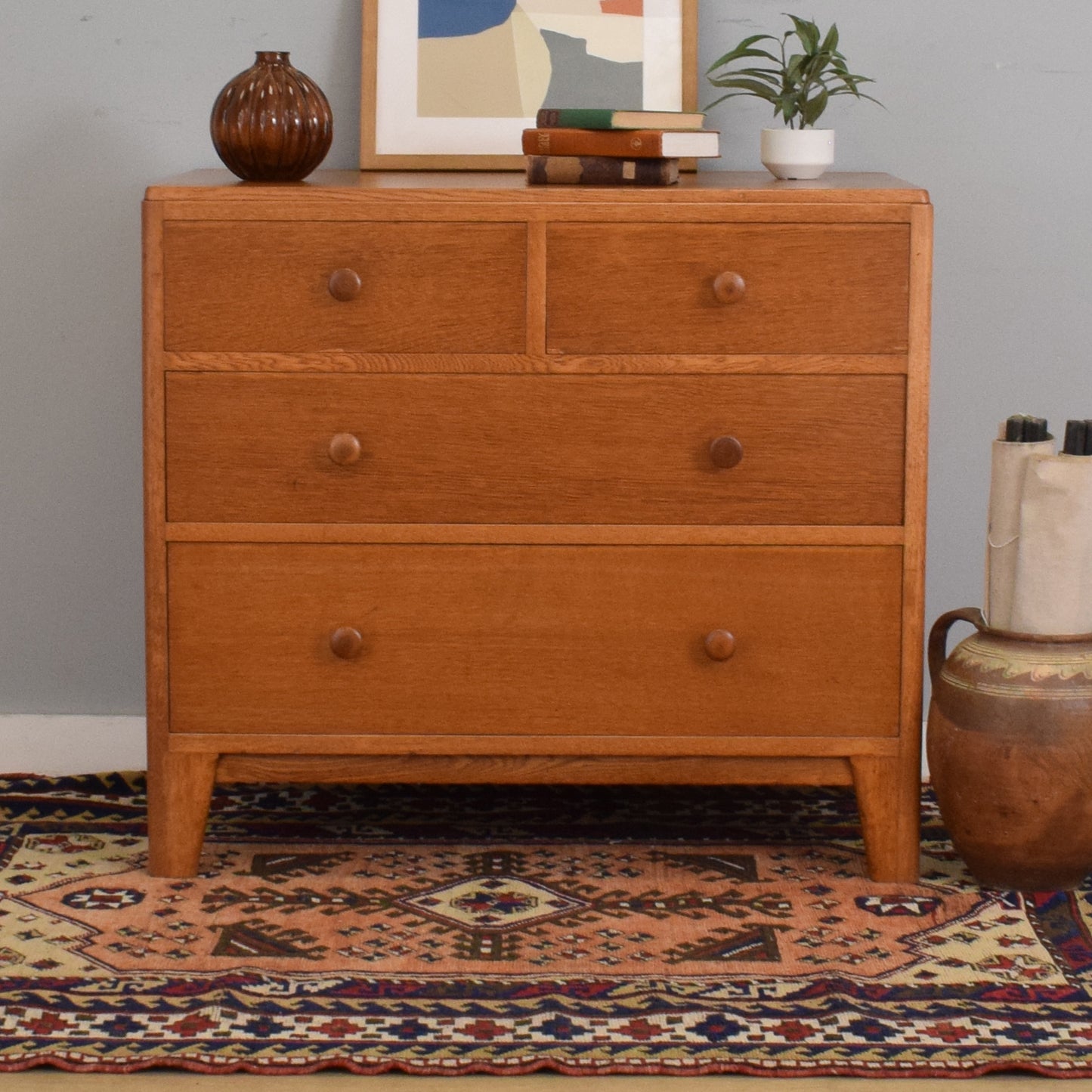 Oak Chest of Drawers