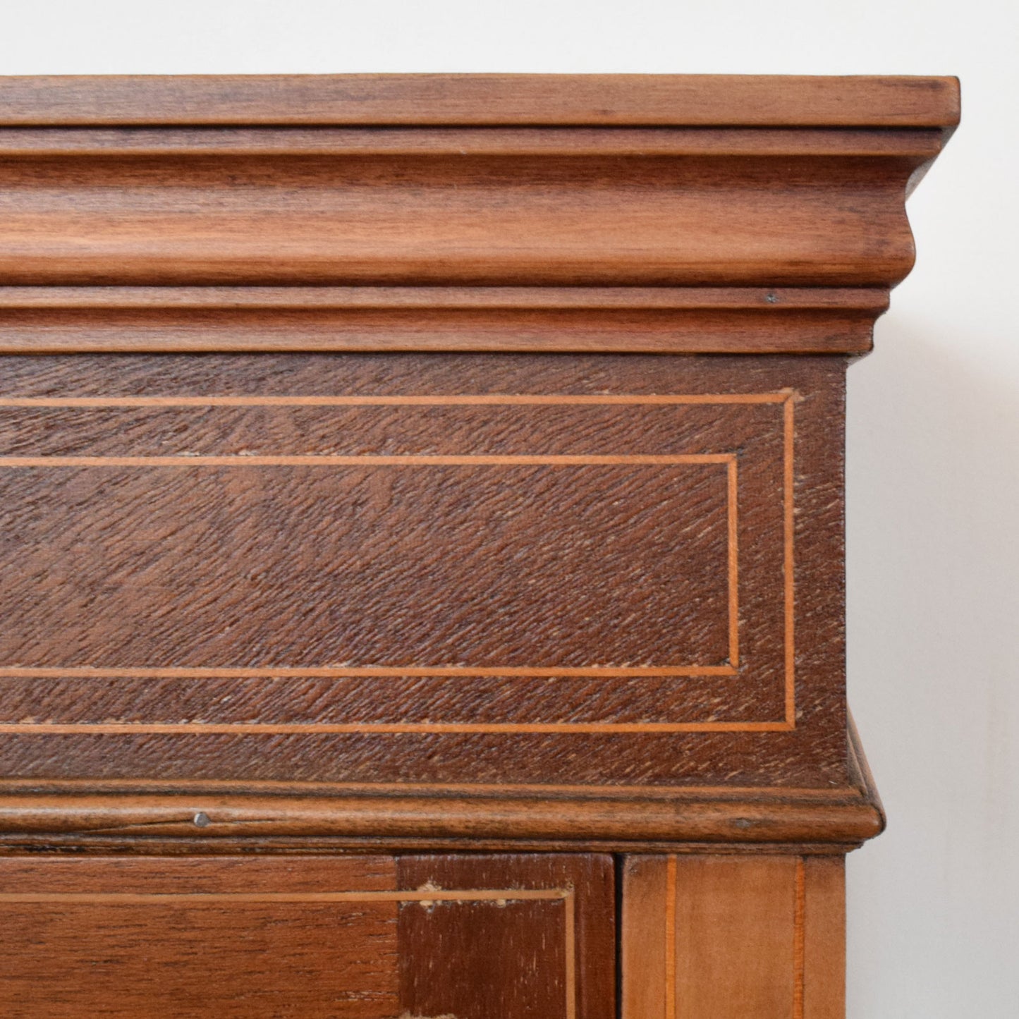 Glazed Mahogany Bookcase