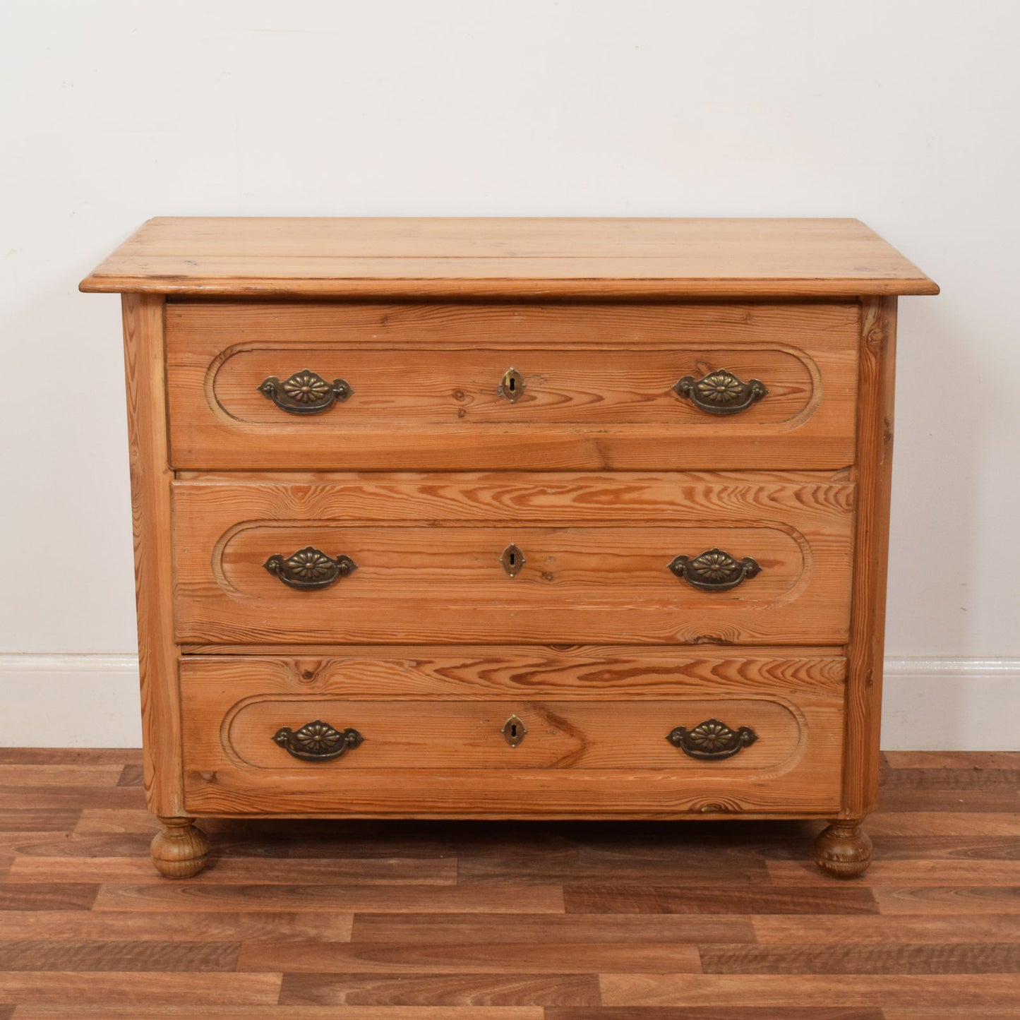 Restored Pine Chest of Drawers