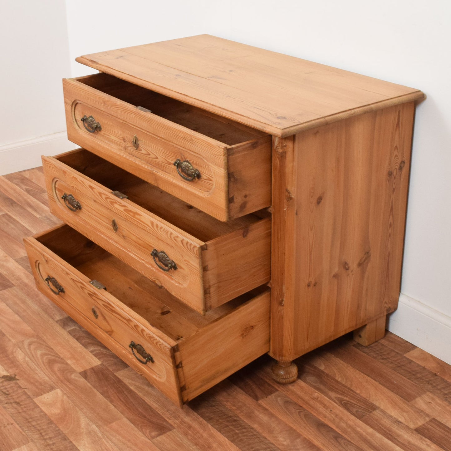 Restored Pine Chest of Drawers