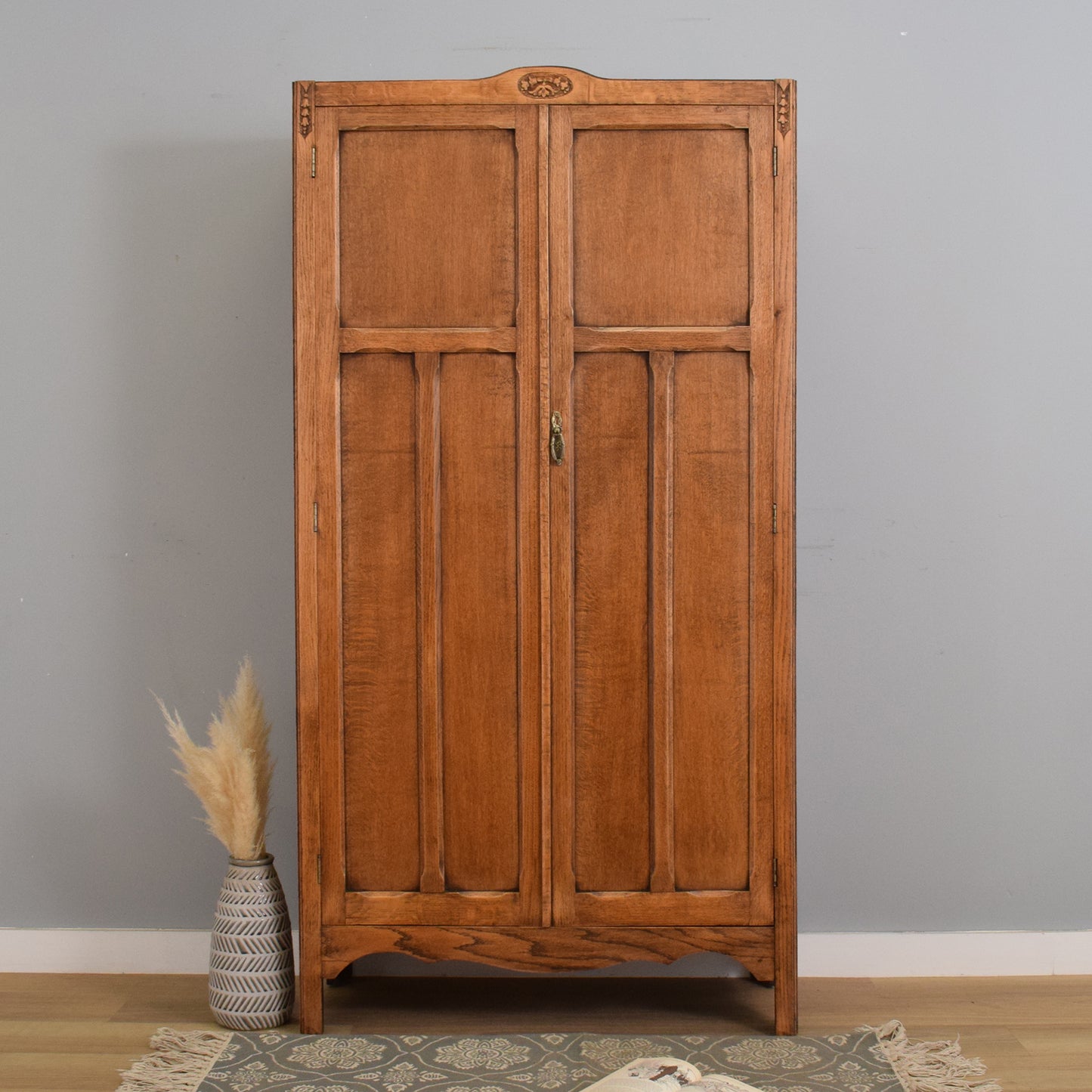 Restored Oak Hallrobe