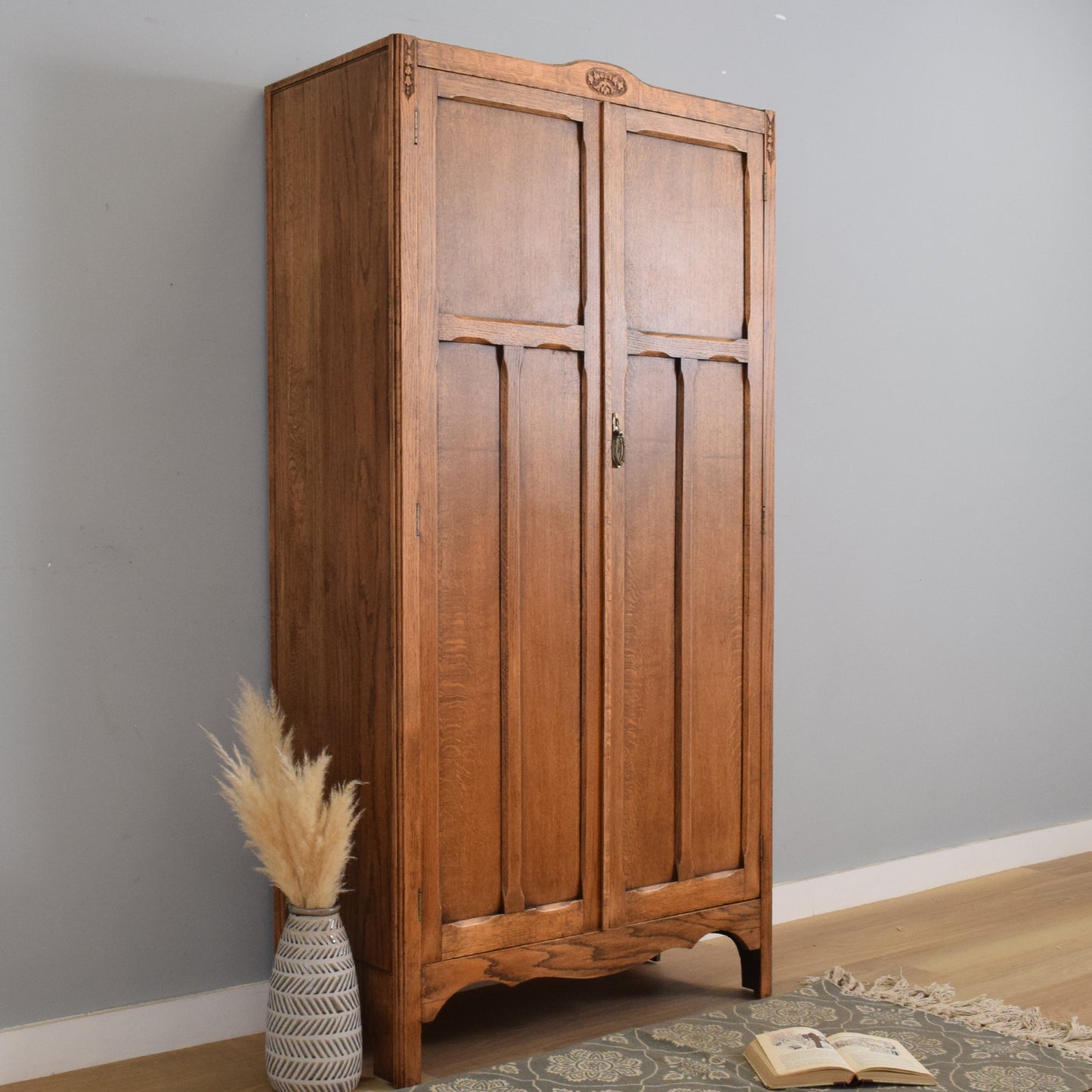 Restored Oak Hallrobe