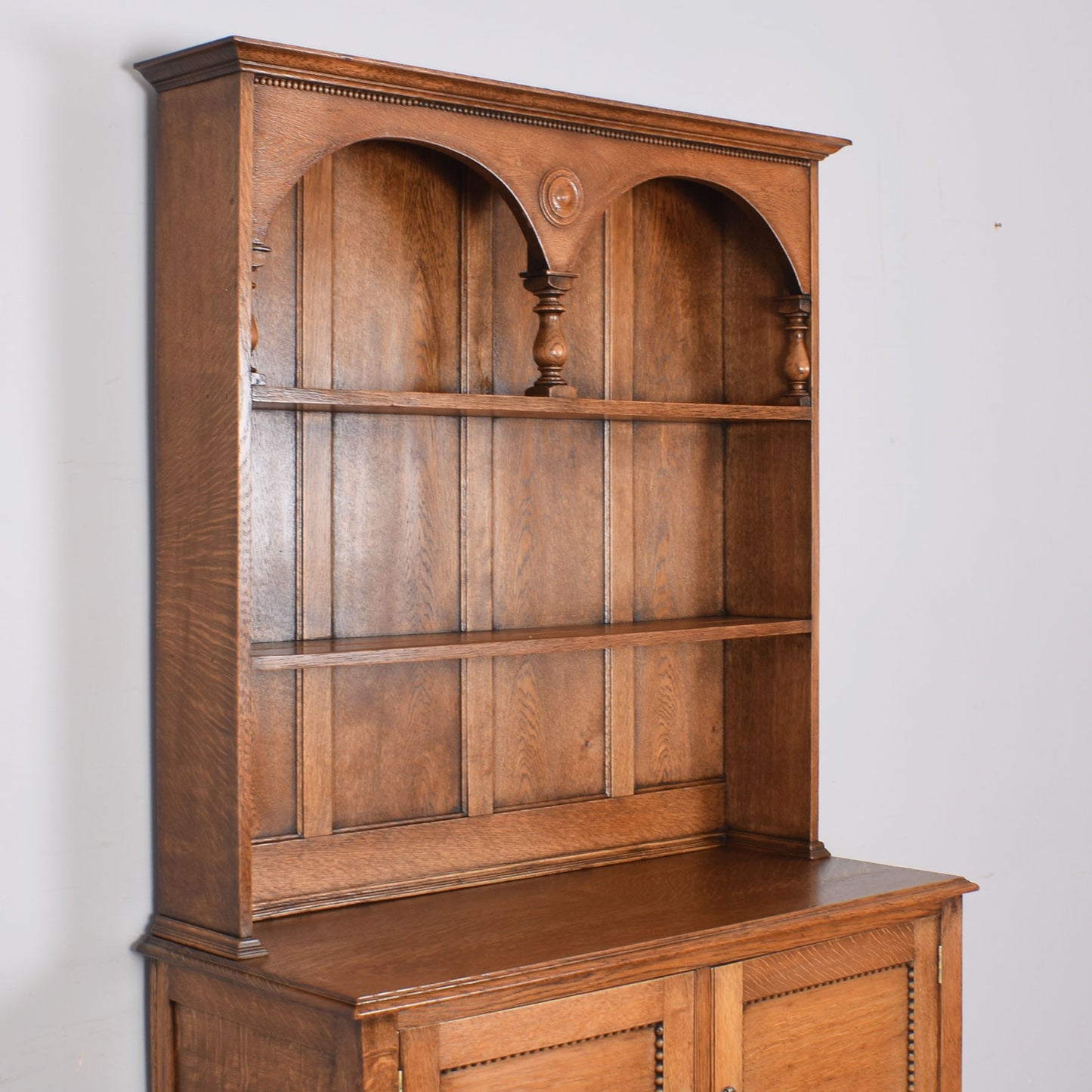 Beaded Oak Welsh Dresser