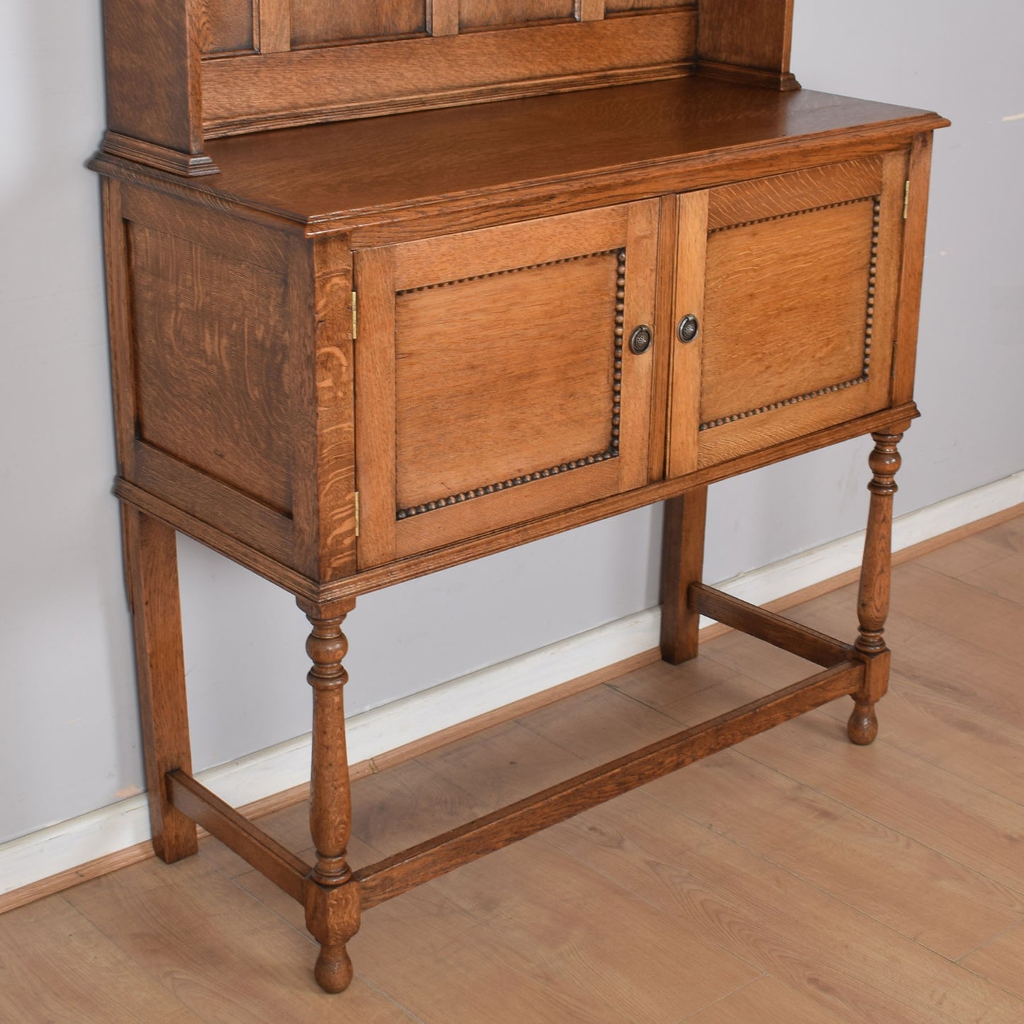 Beaded Oak Welsh Dresser