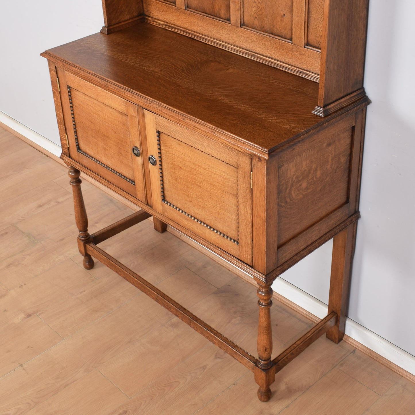 Beaded Oak Welsh Dresser