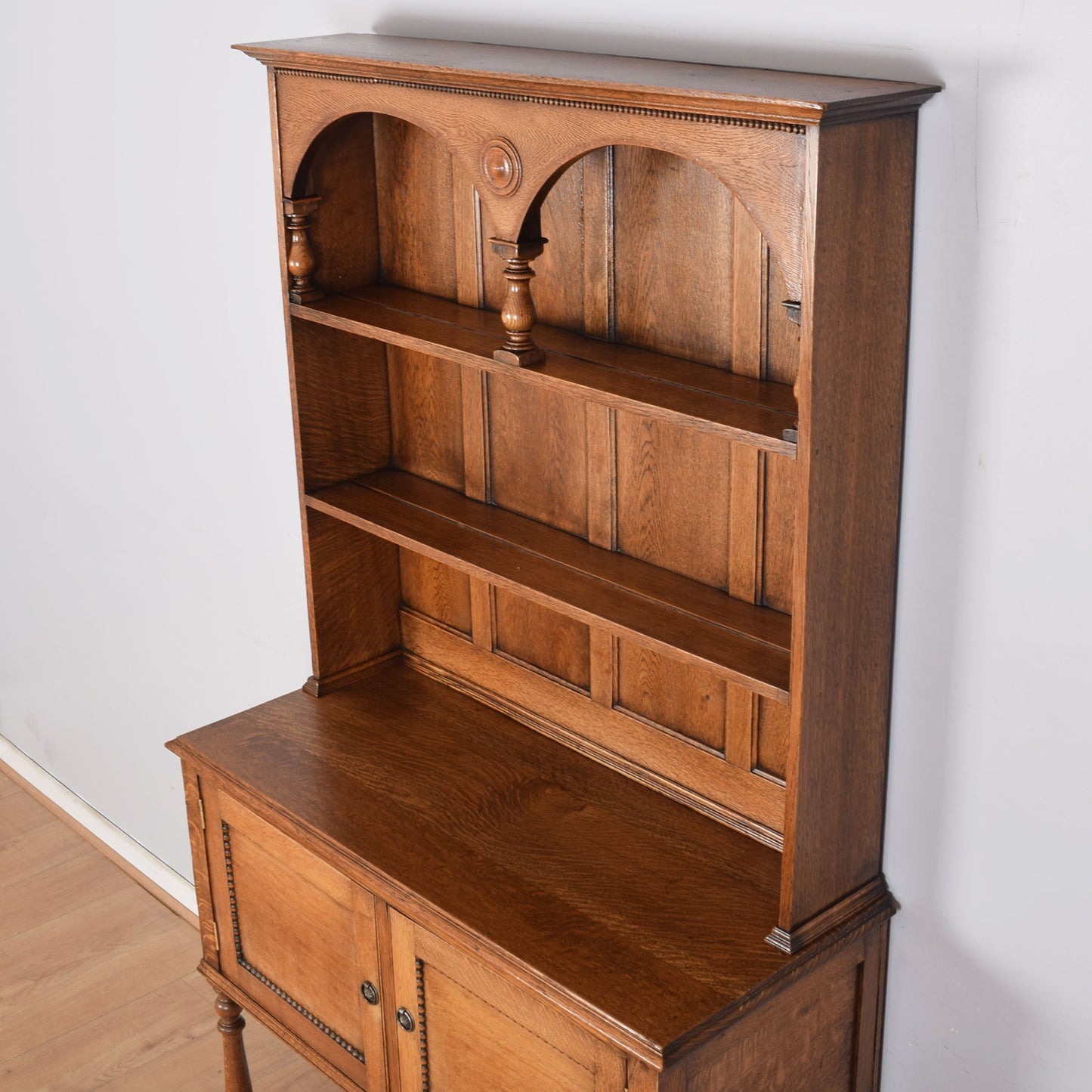 Beaded Oak Welsh Dresser