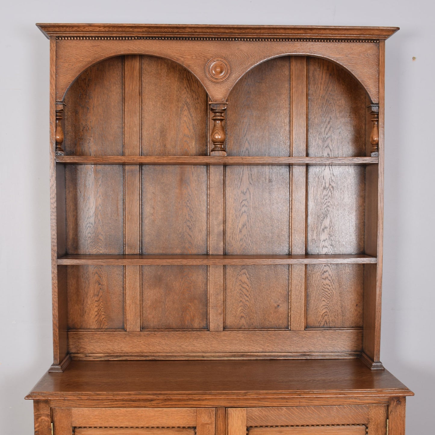 Beaded Oak Welsh Dresser