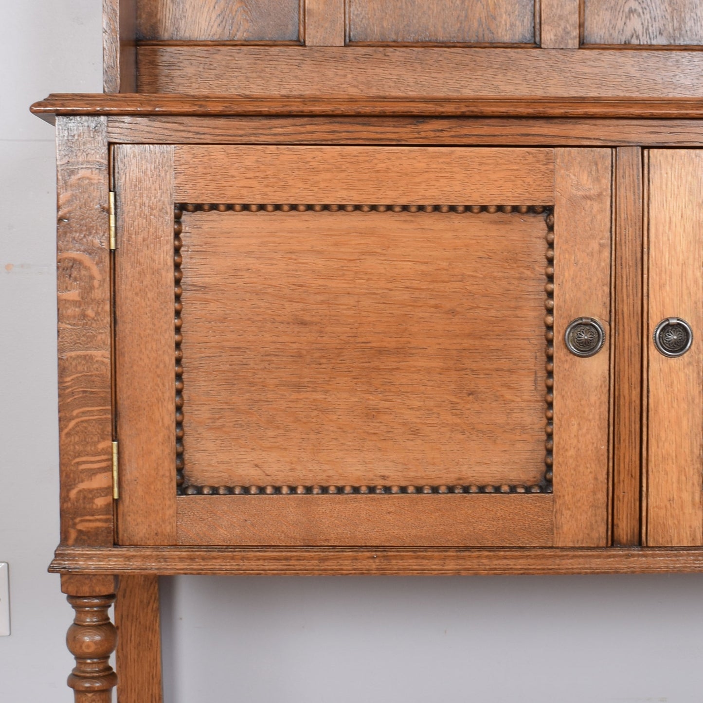 Beaded Oak Welsh Dresser