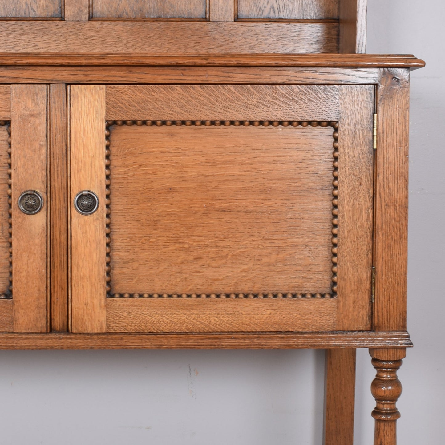 Beaded Oak Welsh Dresser