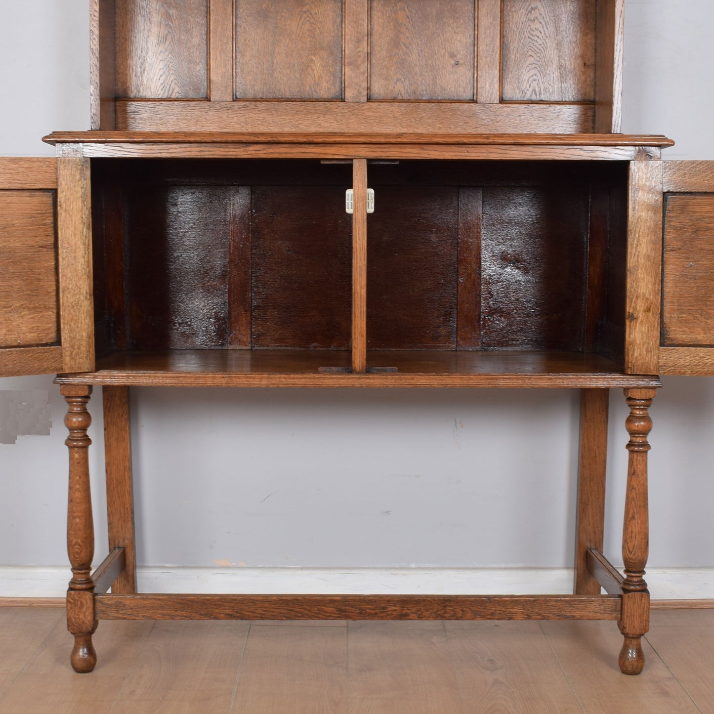 Beaded Oak Welsh Dresser