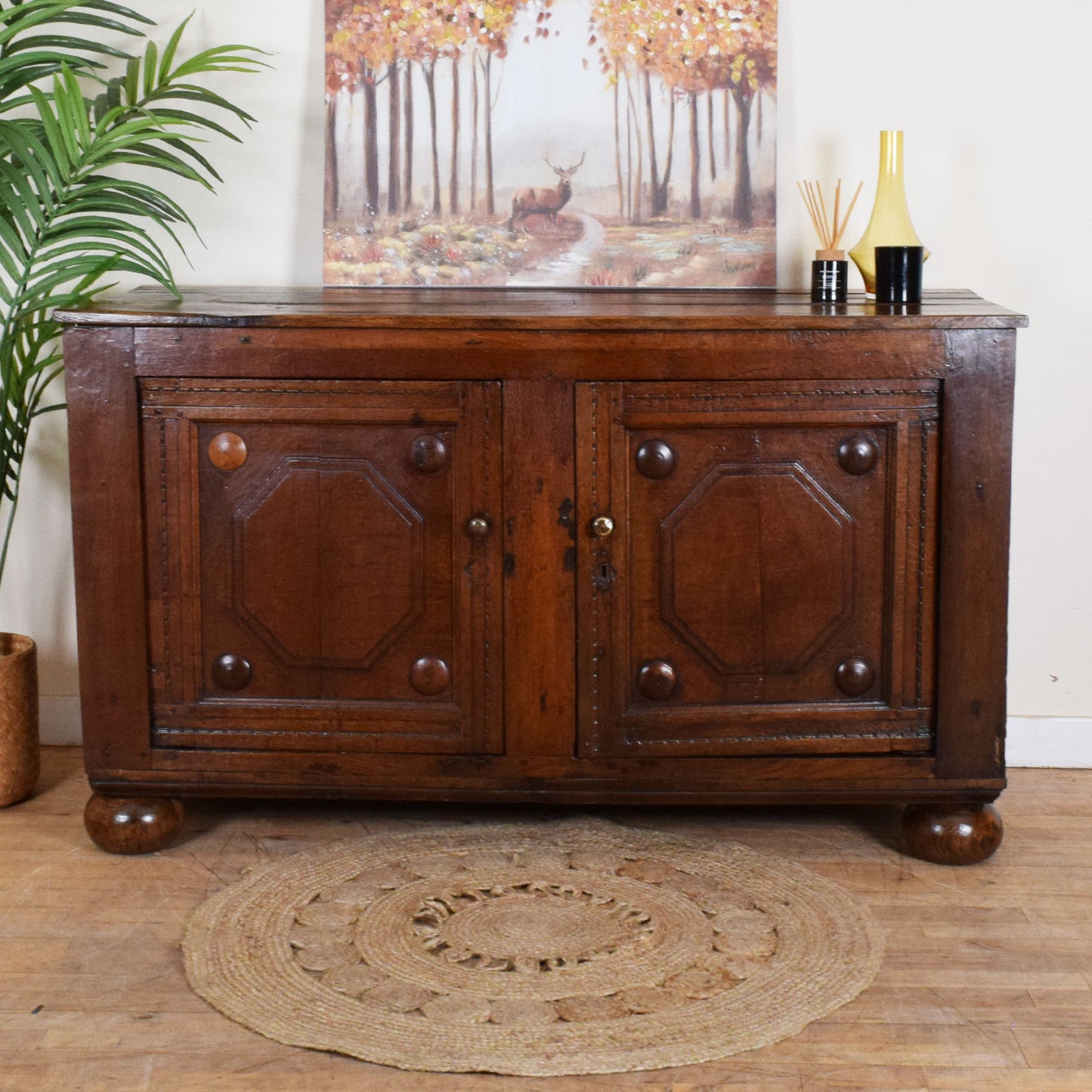 Rustic Oak Sideboard