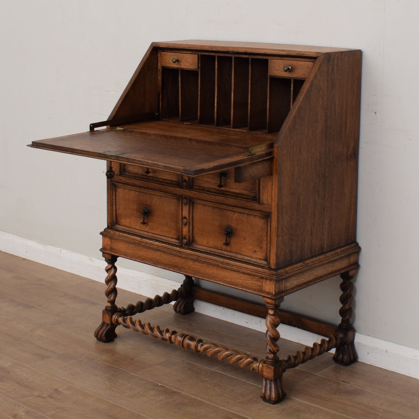 Vintage Oak Bureau