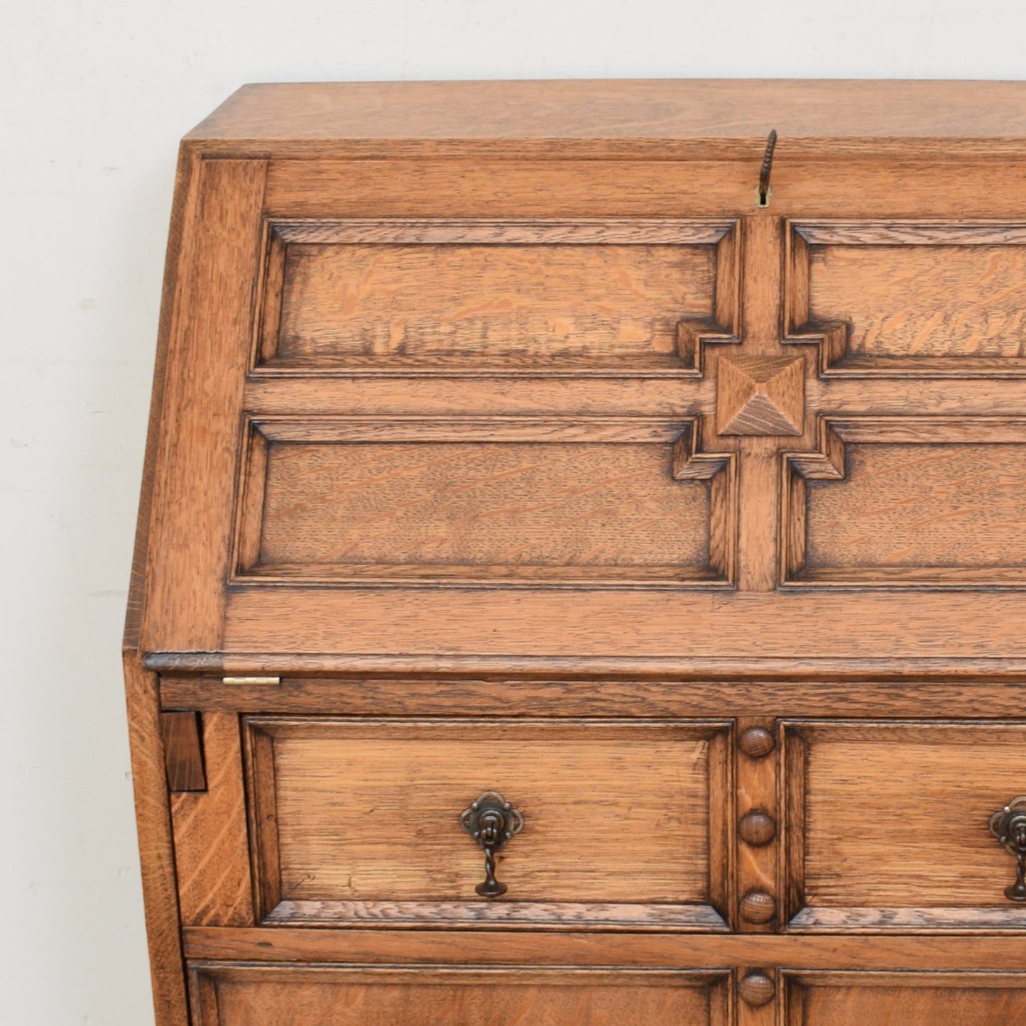 Vintage Oak Bureau