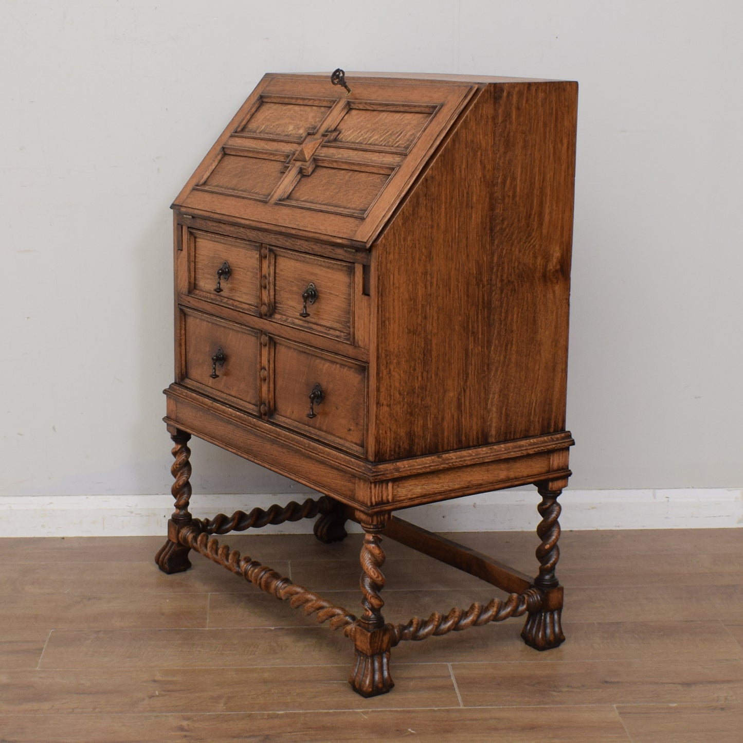 Vintage Oak Bureau