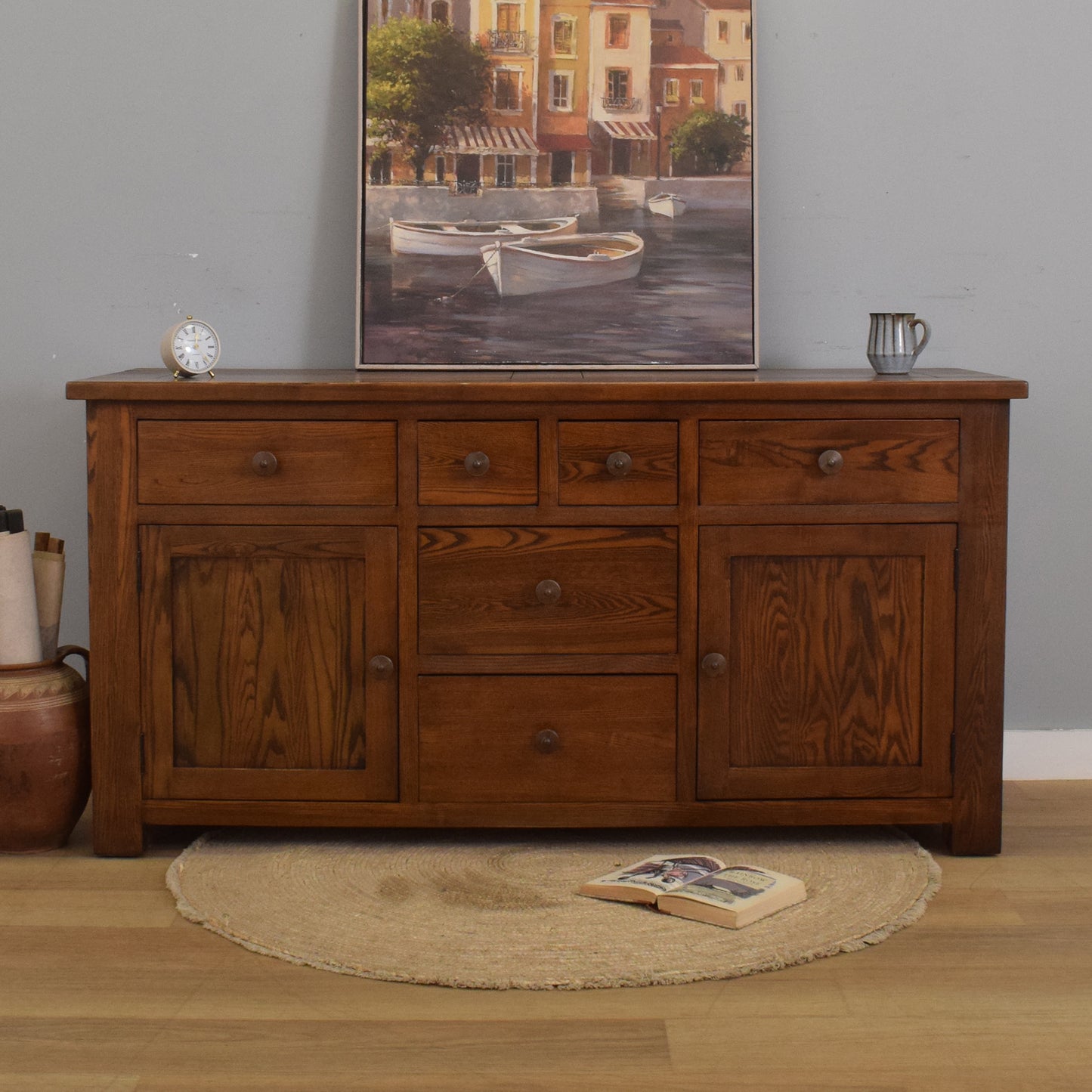 Modern Oak Sideboard