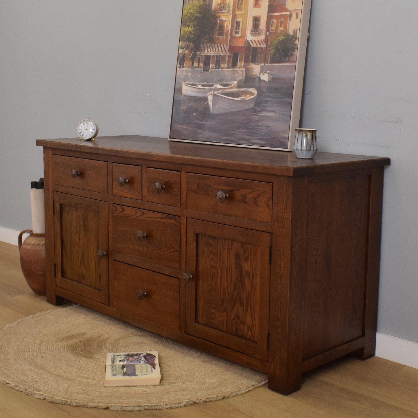 Modern Oak Sideboard