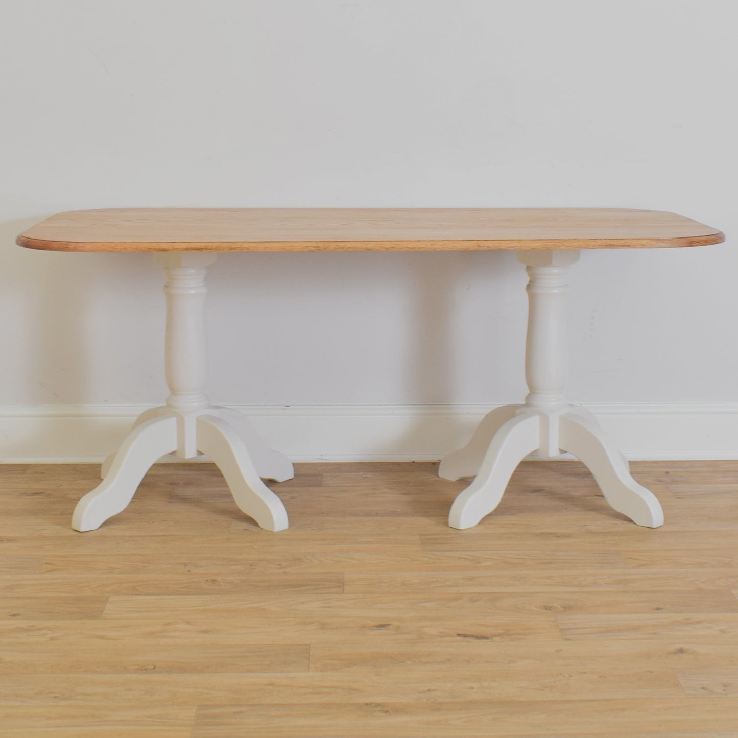 Painted Table And Four Chairs