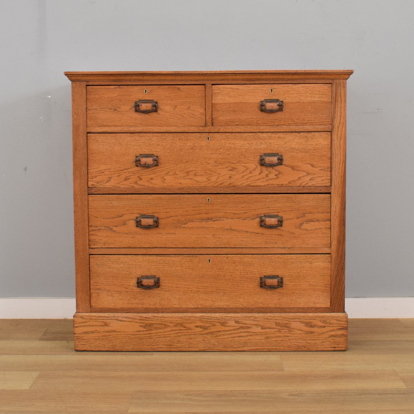 Large Oak Chest of Drawers