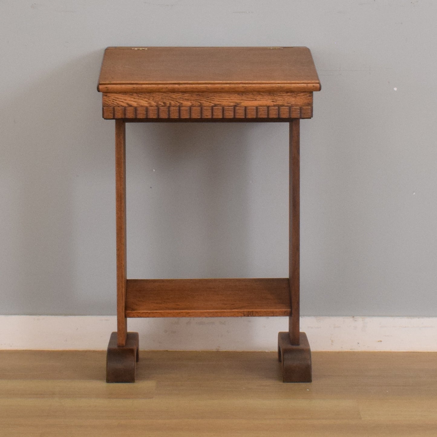 Small Oak School Desk