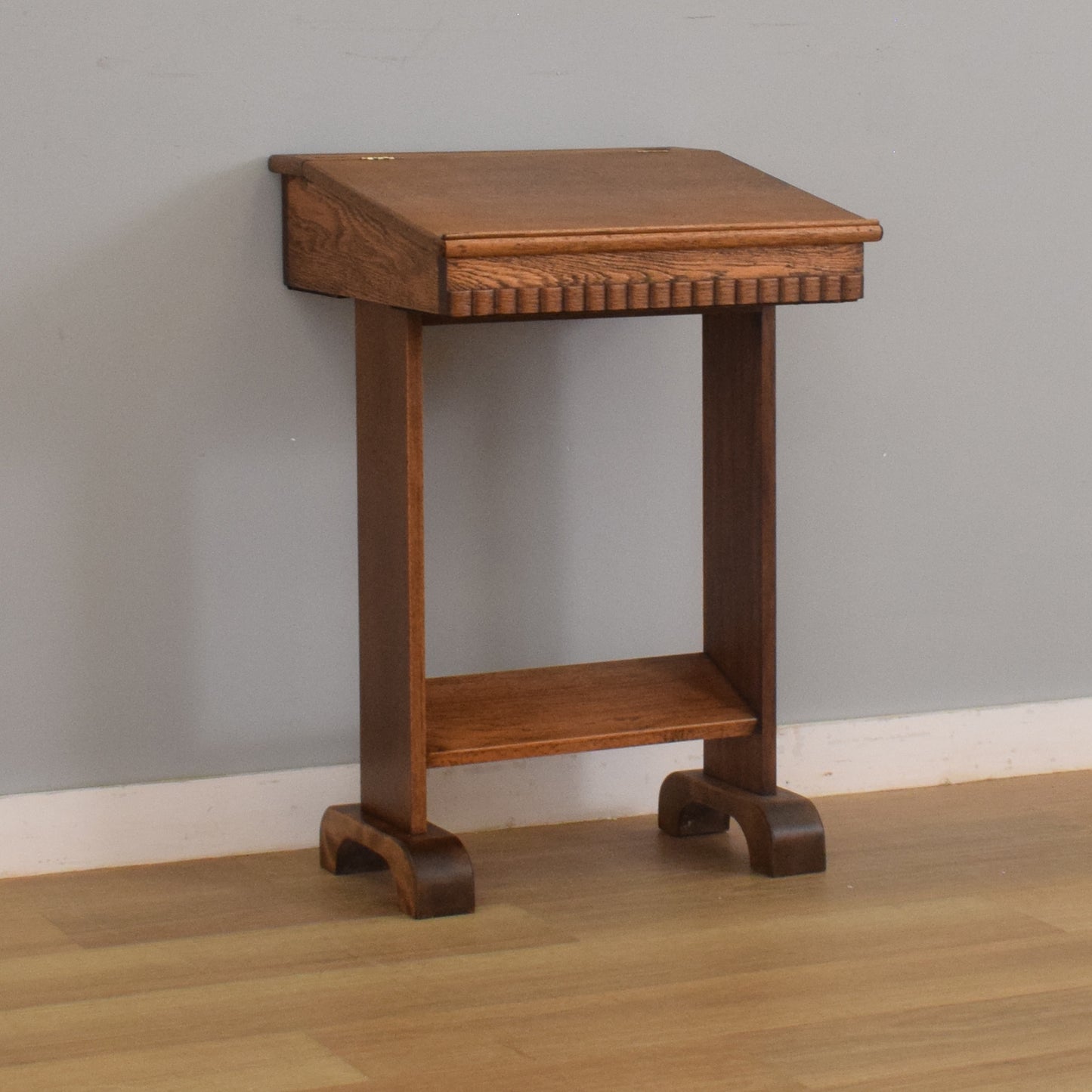 Small Oak School Desk