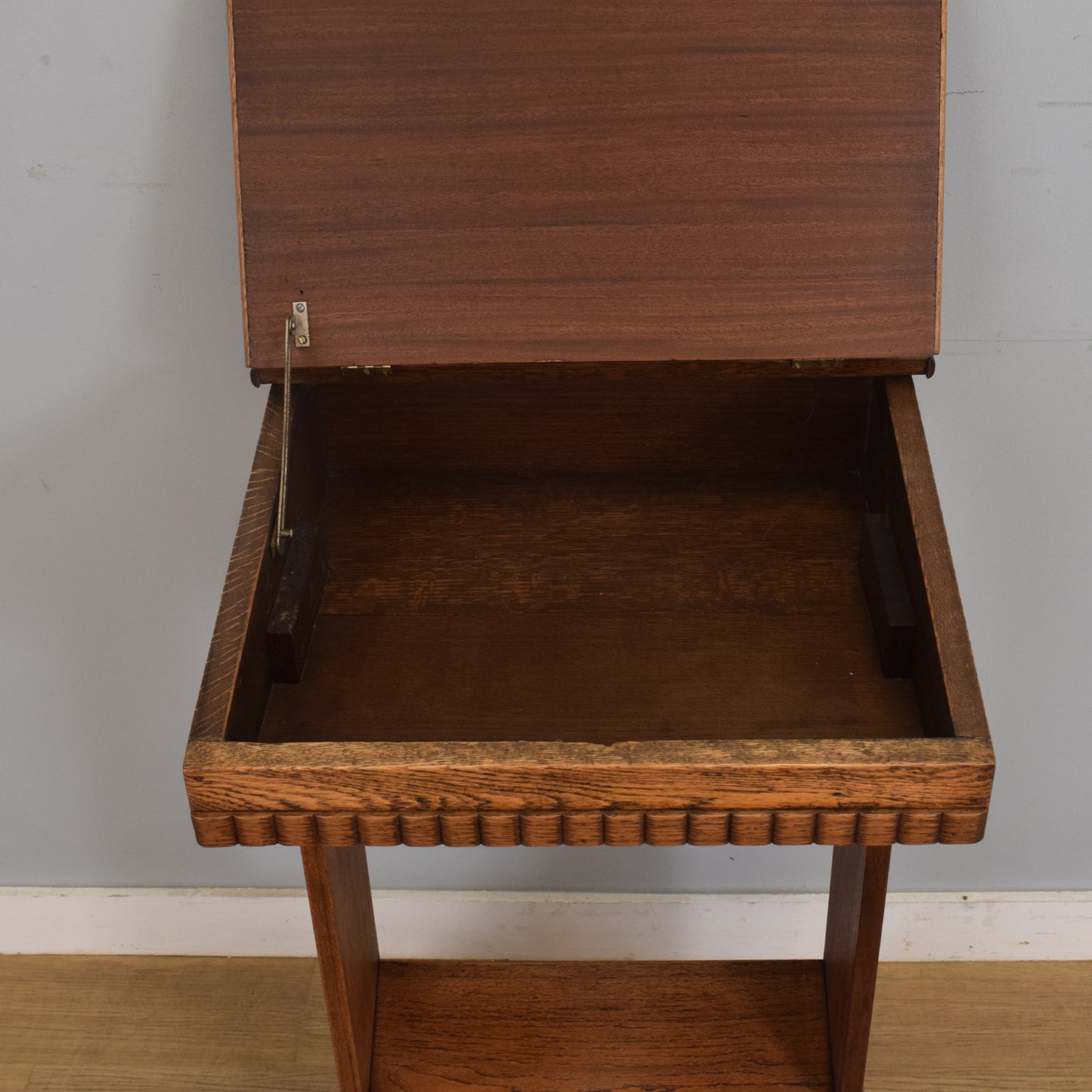 Small Oak School Desk