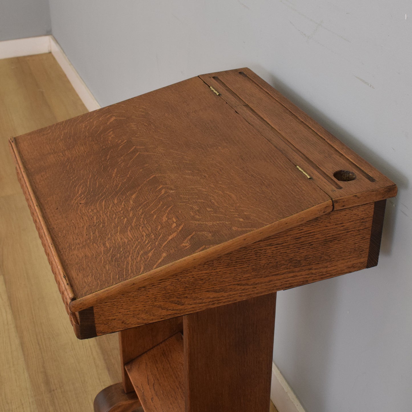 Small Oak School Desk