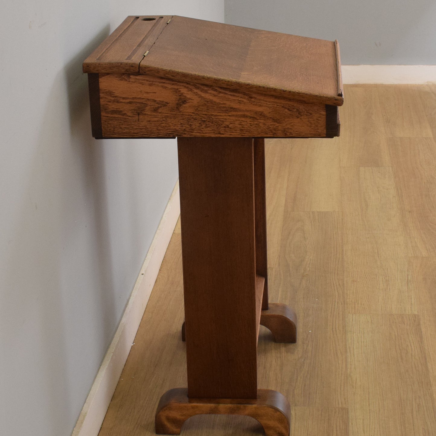 Small Oak School Desk