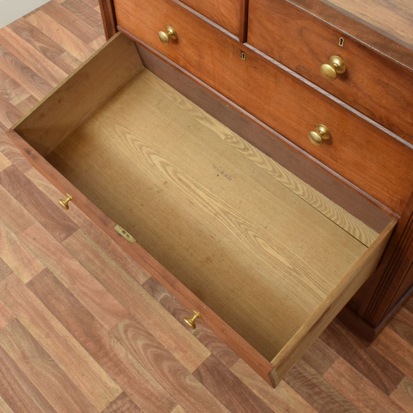 Rustic Oak Chest of Drawers