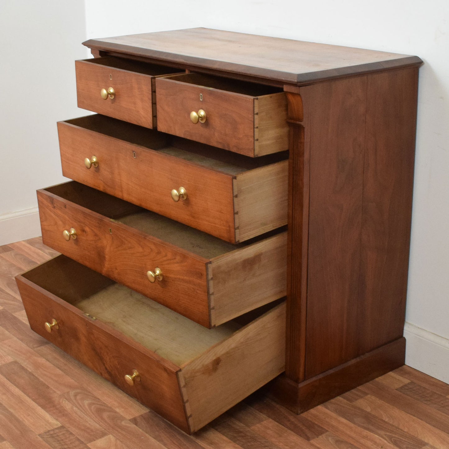 Rustic Oak Chest of Drawers