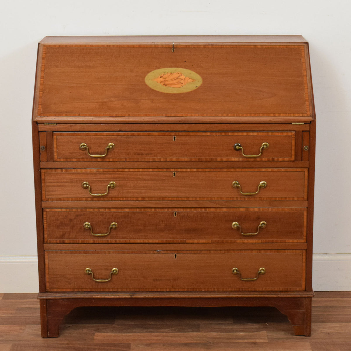 Rustic Inlaid bureau