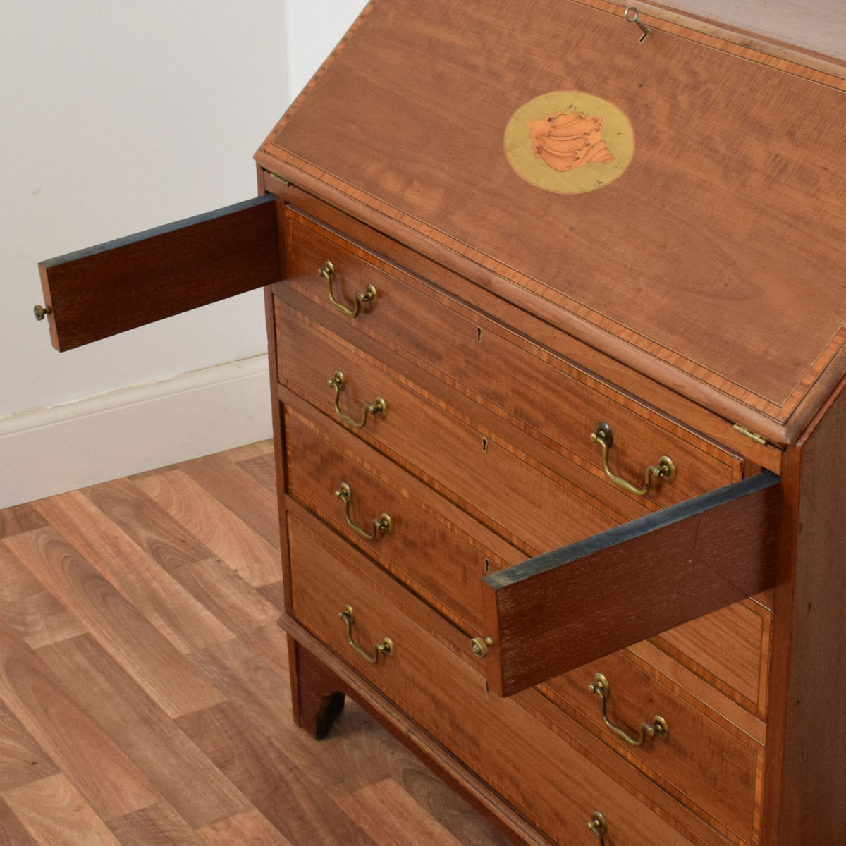 Rustic Inlaid bureau